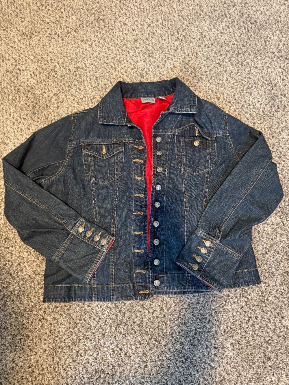 Limited edition Chicos Jean jacket